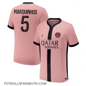 Paris Saint-Germain Marquinhos #5 Replika Tredje Tröja 2024-25 Kortärmad